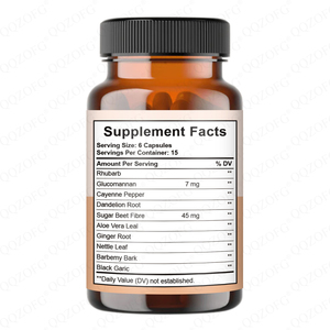 Capsule Détox Minceur OEM pour le Foie, Congelée, Cure Détox de 14 Jours, Nettoyage du Côlon Végétalien, Favorise l'Équilibre Digestif - Product Image 2