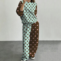 Ensemble de survêtement décontracté surdimensionné pour femme avec logo personnalisé ZXPFSL, broderie de lettres et étoiles, par le fabricant Wid Tracksuit