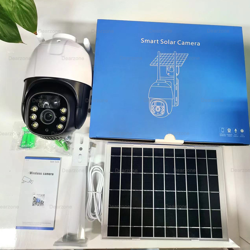 ICSEE Solaire Camira Наружное освещение батарея для наружной съемки с мобильными микрoуправлением слушения безопасности IP сети 1080P солнечная панель WIFI PTZ 4G CCTV Беспроводная камера высокого разрешения