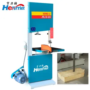 MJ346 Woodworking timber heavy duty vertical curve saw cutting machine Woodworking band saw machine