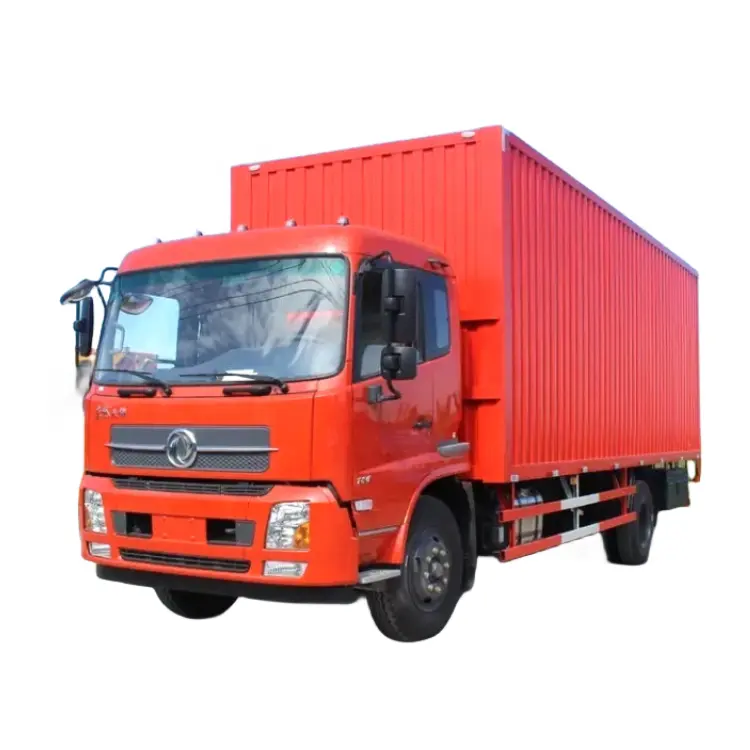 Dong Feng Lorry Van Truck価格4x2 6.2mライトカーゴバン12-15トン物流トラック販売