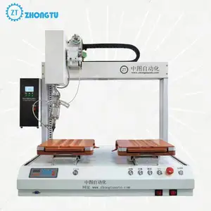 Máquina de soldadura por inmersión de 4 ejes automática de escritorio Máquina de soldadura por puntos de PCB Robot de Soldadura Industrial automático