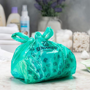 Sacchetti <span class=keywords><strong>Profumati</strong></span> per Pannolini con Manico a Nastro, Sacchetti di Plastica Usa e Getta per Rifiuti, Sacchetti Tipo T-shirt - Product Image 2