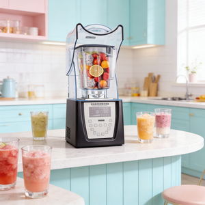 Licuadora, Mezcladora y Trituradora Combinada con Vaso <span class=keywords><strong>de</strong></span> Acero Inoxidable <span class=keywords><strong>de</strong></span> 1300 ml <span class=keywords><strong>de</strong></span> Capacidad, Bajo Nivel <span class=keywords><strong>de</strong></span> Ruido <span class=keywords><strong>para</strong></span> Mezclas Perfectas en Todo Momento - Product Image 4