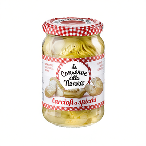 Conservas de la Abuela, 270g x 12 unidades, Cuñas de Alcachofa Saladas en Salmuera, Vegetales en Conserva en Tarro Mason - Product Image 2