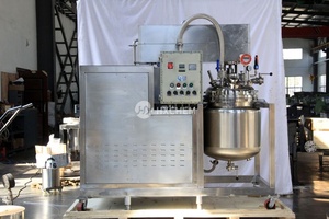 bibo 100L Food Grade Stainless Steel Vacuum <b>Mixing</b> with Coating Function Gear & Motor for Chemical and Food Applications - Product Image 4