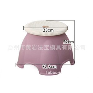 <b>Plastic</b> <b>Stool</b> Mold 23cm Diameter 22cm Height Round Shape For Household Childrens Use Injection Molding - Product Image 1