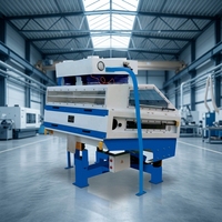 Machine à déstoner les céréales à double aspiration vibrante, entièrement fermée et sans poussière, pour l'élimination des pierres du riz et du maïs