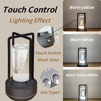 Lampe de table à LED de luxe moderne et nordique sans fil avec corps en cristal et alimentation par batterie rechargeable simple pour la chambre à coucher et le bureau