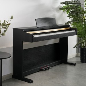Piano électrique à 88 touches lestées avec couvercle coulissant vertical, piano numérique pour la pratique à domicile et la préparation aux examens - Product Image 3