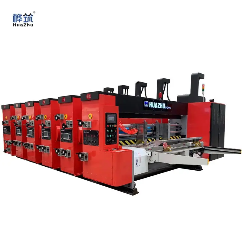 Fabricante de China de alta calidad Caja de cartón corrugado Impresora flexográfica Slotter Machine / Flexo Printing Slotting Box Machine