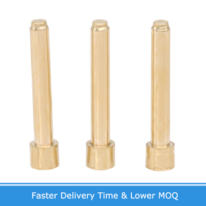 Xem phần vàng-giai điệu xem nút đồng thanh với mùa xuân cài đặt cho nổi tiếng Swiss đồng hồ sang trọng - Product Image 3