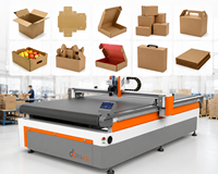 Máquina CNC para Cortar y Ranurar Cartón Corrugado, Plotter para Cartón con Motor, Engranaje y PLC con Certificación CE, 1 Año de Garantía