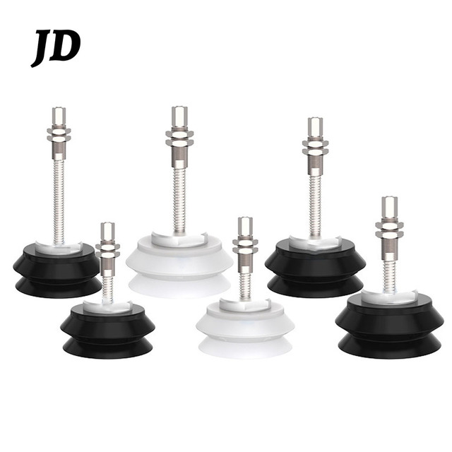JD ZPT HB Series Vacuum Suction Cup Built in Spring Stainless Steel Buffer Bracket for Robotic Arm Heavy Load Gripping Operation