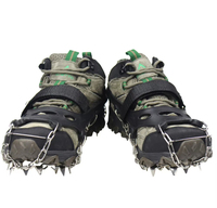 Crampons à glace LLOYDBERG de haute qualité avec logo personnalisé, crampons antidérapants pour l'escalade en plein air, meilleurs crampons à glace pour bottes