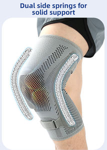 Genouillère de sport en gros, respirante, élastique, légère, protection professionnelle pour le basketball, le fitness, la gym, l'entraînement et la course à pied - Product Image 3