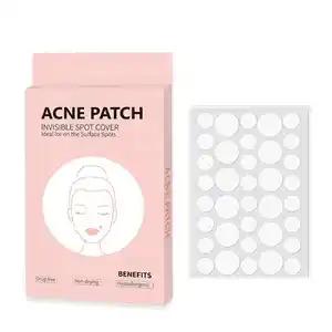 Toppa per l'acne dell'etichetta privata per la cura della rimozione dell'acne Patch 36 Patch idrocolloide brufolo cura dei problemi della pelle per il brufolo dell'acne