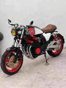 Motocicleta <span class=keywords><strong>Yamaha</strong></span> Retro Cafe Usada de <span class=keywords><strong>400cc</strong></span>, Estilo Vintage, con Velocidad Máxima >80km/h, <span class=keywords><strong>Motor</strong></span> de Escobillas, Hecha en China - Product Image 1