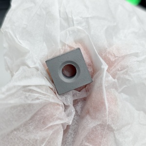 Carbide Plate with Hole Tungsten Carbide Wear Plate <strong>Widia</strong> Tips 12.7X12.7X6.5 for Chainsaw Stone Cutting Blades - Product Image 6