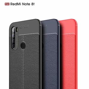 For XIAOMI <strong>RedMi</strong> <strong>Note</strong> <strong>8T</strong> <strong>Case</strong> Luxury Ultra Leather Rugge Soft Shockproof Cover - Product Image 4