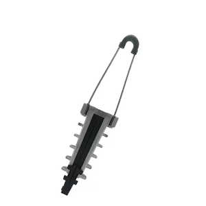 Abrazadera de tensión tipo cuña PAL, abrazadera de anclaje de extremo muerto, accesorio de alimentación de aleación de aluminio - Product Image 3