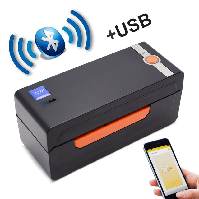 Hot Sale 110mm 4X6 Handheld Label Printer Machine Support Customization Development