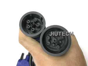 Cable de <span class=keywords><strong>6</strong></span> + 9 pines para adaptador de protocolo 5 dpa5, cable universal para diagnóstico de camiones diésel PN 405048, <span class=keywords><strong>6</strong></span> pines, 9 pines Y adaptador alemán - Product Image 2