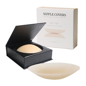 Copricapezzoli in Silicone Adesivi Senza Colla con Logo Personalizzato, Rotondi 8cm 10cm, Senza Coppe, per Reggiseno - Product Image 5