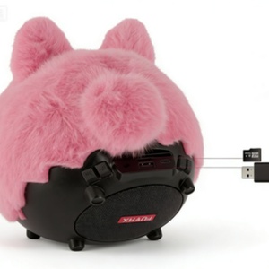 Haut-parleur <span class=keywords><strong>en</strong></span> peluche intelligent et élégant Curipal avec fonction <span class=keywords><strong>de</strong></span> <span class=keywords><strong>réduction</strong></span> du bruit, batterie 18650/1500mAh, taille et <span class=keywords><strong>couleur</strong></span> personnalisables pour un bureau silencieux - Product Image 2