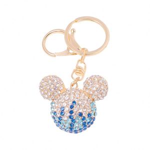 Wholesale Cartoon Mouse Keychain Metal Mickey Shape Keychain Pendant <b>Custom</b> <b>Key</b> Chain for Bag Gift Accessories - Product Image 1