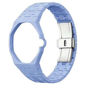 Correa de <span class=keywords><strong>Reloj</strong></span> de Biocerámica, Modificación de Biocerámica para <span class=keywords><strong>Reloj</strong></span> Royal Pop, Correa para <span class=keywords><strong>Reloj</strong></span> Royal Pop, Brazalete para <span class=keywords><strong>Reloj</strong></span> ap X <span class=keywords><strong>Swatch</strong></span> Royal Pop - Product Image 4