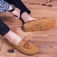 Mocassins de conduite pour hommes, chaussures décontractées à enfiler, semelle souple respirante pour la marche, grandes tailles 38-49 disponibles