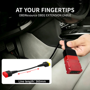 Cable de Extensión Original LAUNCH de 36 cm, Cable de Extensión OBD2 para Launch X431 IDiag/Easydiag 3.0/MDiag/X431 V/V+/5C PRO/Thinkdiag - Product Image 5