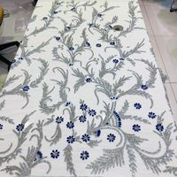 Tela de Encaje Bordada a Mano al por Mayor para Vestidos, Tela de Lujo Disponible a un Precio Accesible