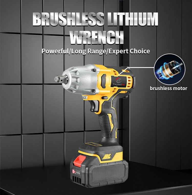 Topwire 21V Cordless Wrench Torque 1800-2300r/min Speed
