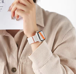 Bracelets de <span class=keywords><strong>montre</strong></span> intelligente de remplacement en silicone magnétique innovant 42mm 45mm 49mm <span class=keywords><strong>Bracelet</strong></span> de <span class=keywords><strong>montre</strong></span> <span class=keywords><strong>pour</strong></span> Apple Watch Series 10 9 8 7 - Product Image 5