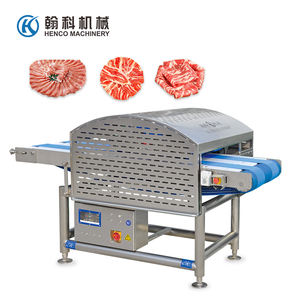 New High-Efficiency High-Yield Factory-Direct Automatic Stainless Steel Blade Fresh <b>Meat</b> <b>Slicing</b> <b>Machine</b> - Product Image 4