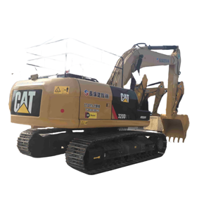 Excavatrice Caterpillar 320D2 utilisée en usine Excavatrice sur chenilles de poids en fonctionnement de 40 tonnes à vendre à Shanghai - Product Image 1