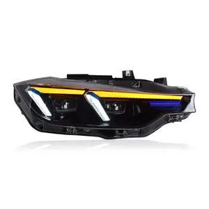 ชุดไฟหน้ารถยนต์แบบ LED สำหรับ BMW ซีรีส์ 3 F30 F35 ปี 2013-2019 อั<span class=keywords><strong>พ</strong></span>เกรดดีไซน์ล่าสุดปี 2022 สำหรับรถ<span class=keywords><strong>พ</strong></span>วงมาลัยซ้าย - Product Image 3