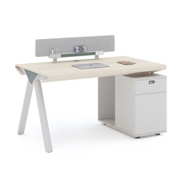 Postes de travail modernes pour bureaux, bureaux informatiques de luxe, tables de séparation pour employés, ensemble de mobilier de direction, vente en gros d'usine