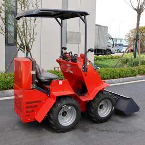 Tekerlekli Yükleyici Mini <span class=keywords><strong>Skid</strong></span> Steer 260kg Kompakt Yükleyici Kar Üfleme Aparatlı - Product Image 6