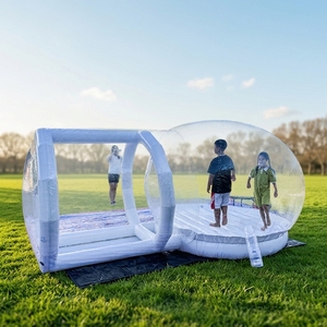 Château gonflable extérieur blanc en PVC, maison à bulles, pour mariage, fête, <span class=keywords><strong>jeux</strong></span> d'enfants, à vendre - Product Image 5