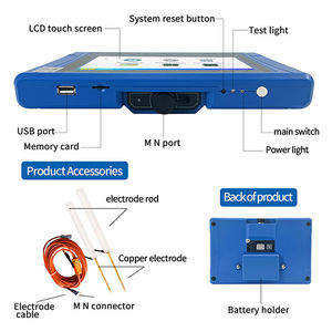 Détecteur d'eau portable PQWT-tc500, haute précision, détection jusqu'à <span class=keywords><strong>500</strong></span> mètres, livraison gratuite - Product Image 5