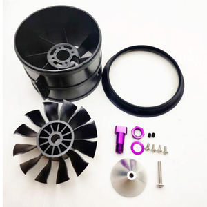 QX-moteur 90mm ventilateur canalisé Jet <span class=keywords><strong>EDF</strong></span> 12 lame 6s 8s12s moteur puissance du moteur pour frewing RC avion modèle voiture avion pièces de rechange - Product Image 3