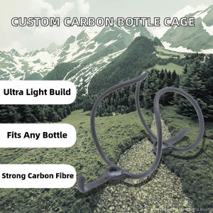 <span class=keywords><strong>Porte</strong></span>-gourde en fibre de <span class=keywords><strong>carbone</strong></span> léger pour vélo électrique, modèle direct fabricant - Product Image 2