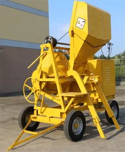 Harga pabrik mesin pengaduk semen otomatis memuat sendiri 120L-500L dengan <span class=keywords><strong>Mixer</strong></span> beton jalan pelepasan otomatis - Product Image 6