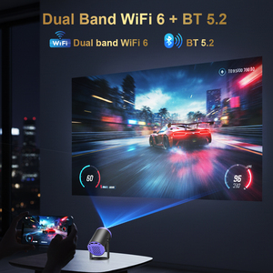 2026 Turn1 Android 13 Smart <b>Projector</b> 720P HD Portable Mini <b>Projector</b> with Wi-Fi 6 Compact Cube Design for Home - Product Image 6