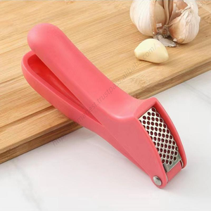 Prensa de Ajo para Cocina SYH1279 Personalizada al por Mayor, de Alta Calidad, Fácil de Usar, con Mango Largo, de Acero Inoxidable y Plástico - Product Image 5