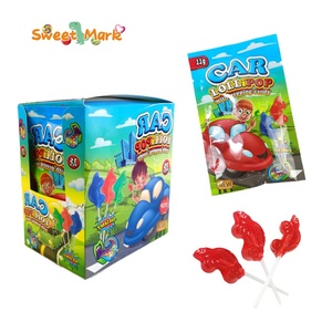 Bâton de bonbon dur en forme de voiture de dessin animé OEM <span class=keywords><strong>sucette</strong></span> <span class=keywords><strong>poudre</strong></span> à éclater fruitée emballée dans un sac d'ingrédients de sucre - Product Image 2