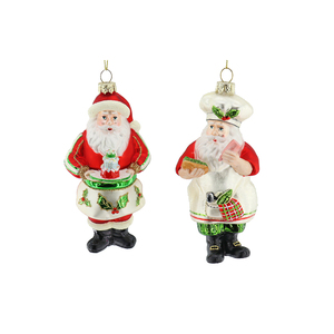 Boules <span class=keywords><strong>de</strong></span> verre <span class=keywords><strong>de</strong></span> Noël <span class=keywords><strong>de</strong></span> qualité supérieure en gros d'usine Le chef grand-père porte la plaque pendentif décoration <span class=keywords><strong>de</strong></span> <span class=keywords><strong>chaussette</strong></span> <span class=keywords><strong>de</strong></span> Noël - Product Image 6